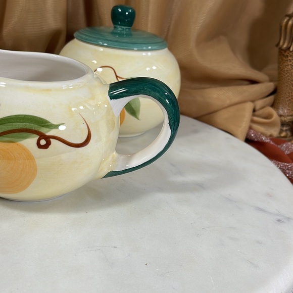 “EXCLUSIVELY YOURS” Porcelain Cream & Sugar Set from Argosy Casino - Picture 15 of 17